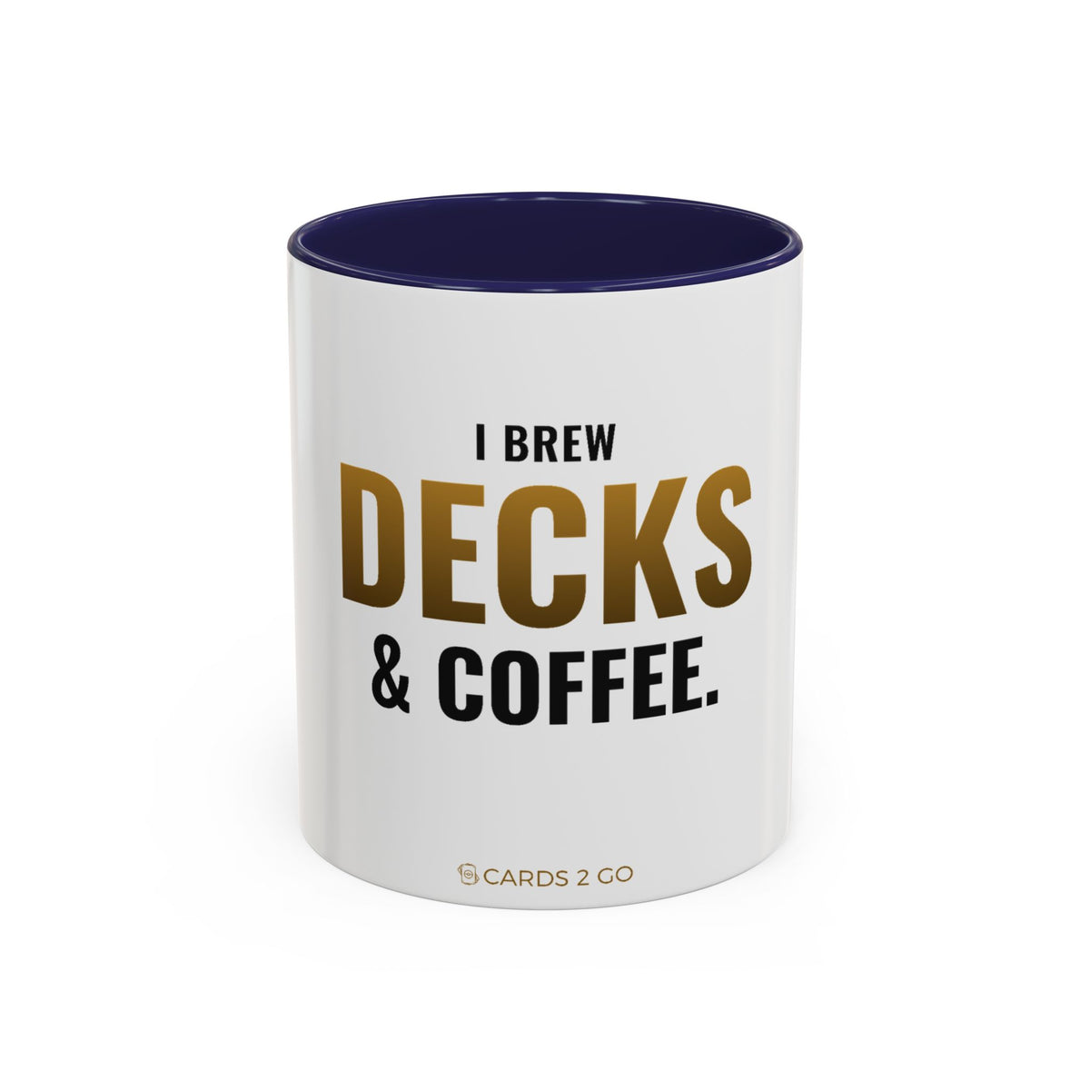 I Brew Decks & Coffee Mug