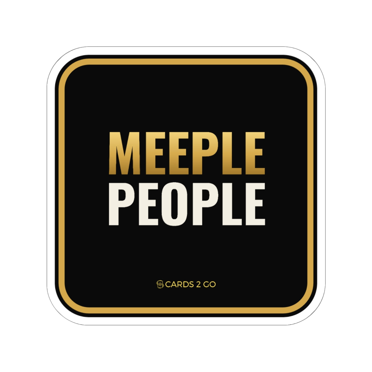 Meeple People Sticker
