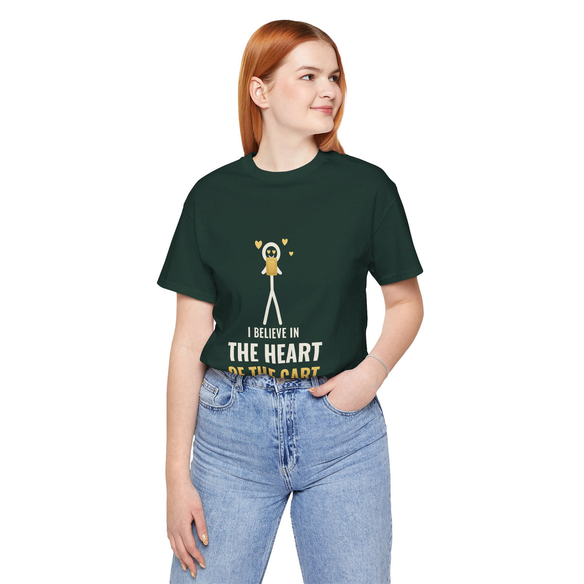 I Believe In The Heart Of The Cart Illustrated Tee