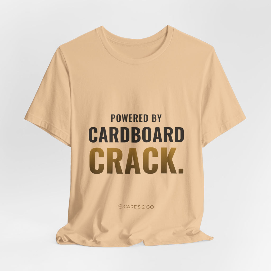 Powered By Cardboard Crack Tee
