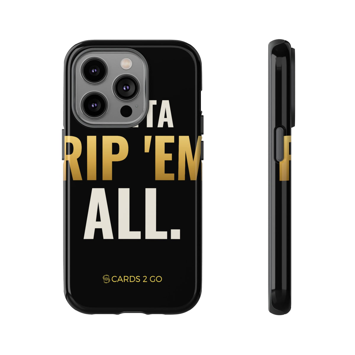 Gotta Rip 'Em All iPhone Case