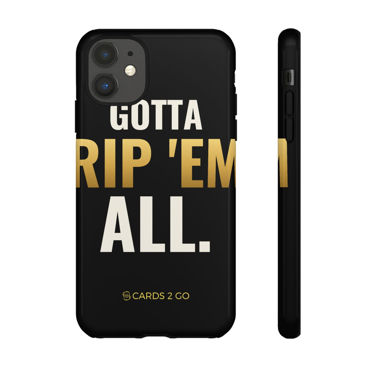 Gotta Rip 'Em All iPhone Case