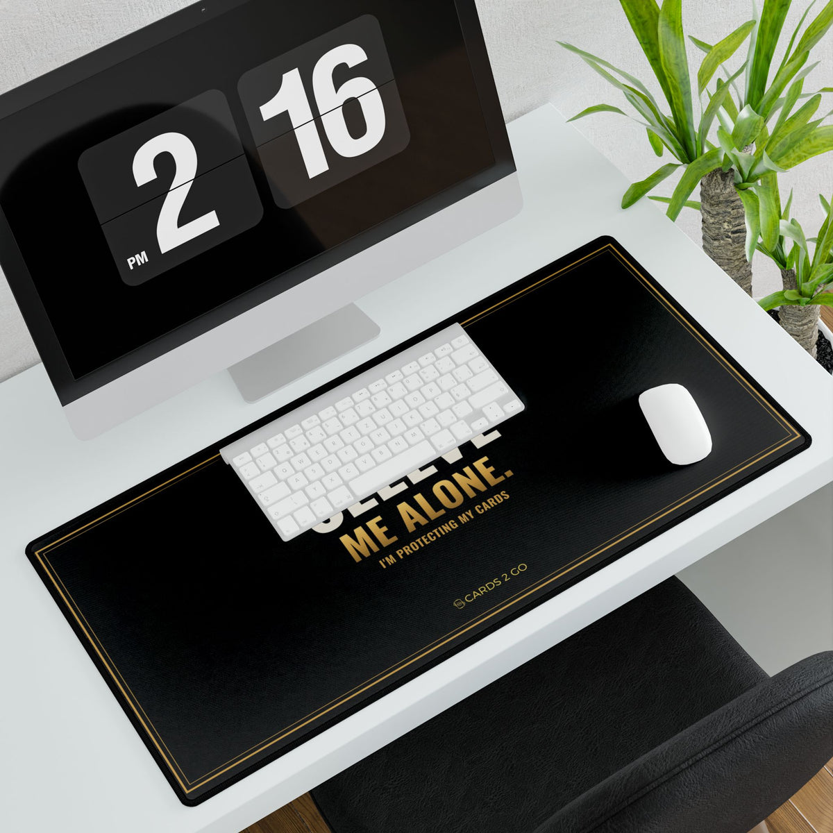 Sleeve Me Alone Playmat Desk Mat