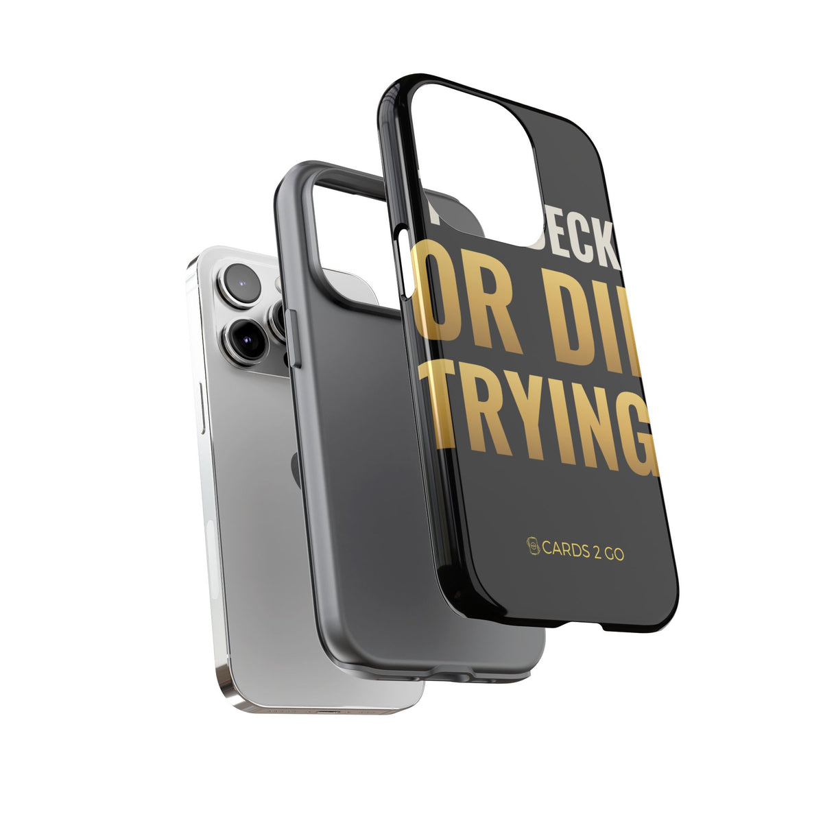 Top Deck Or Die Trying iPhone Case