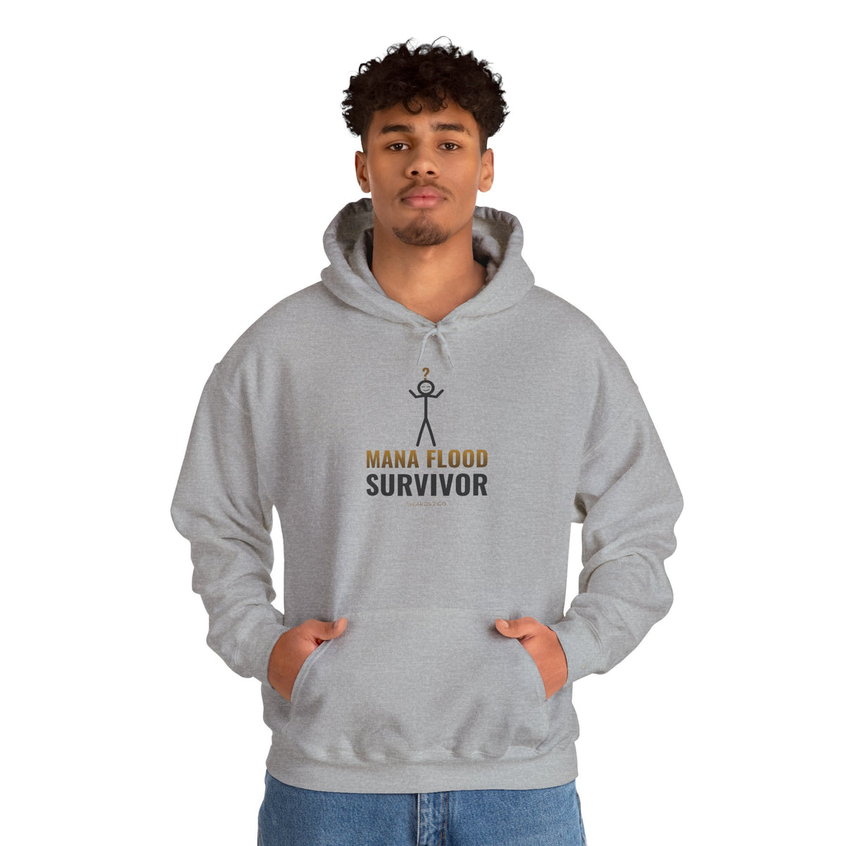 Mana Flood Survivor Illustrated Hoodie