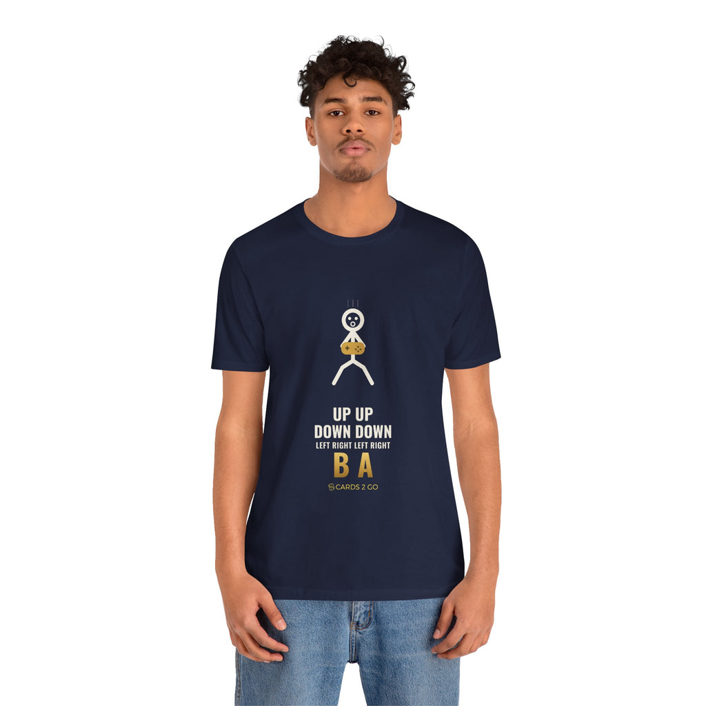 Up Up Down Down Illustrated Tee