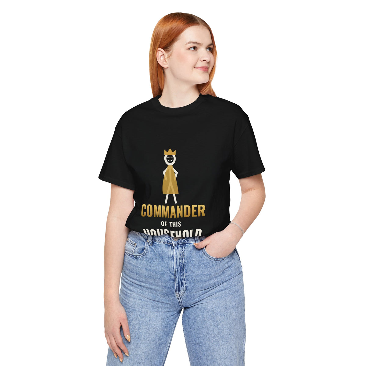 Commander Of This Household Illustrated Tee