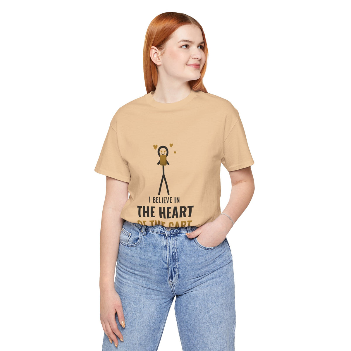 I Believe In The Heart Of The Cart Illustrated Tee
