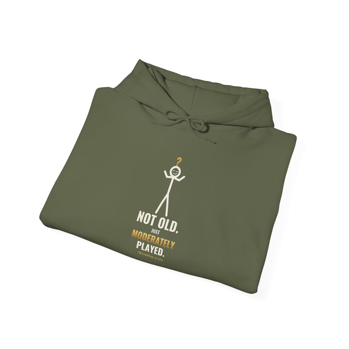 Not Old, Just Moderately Played Illustrated Hoodie
