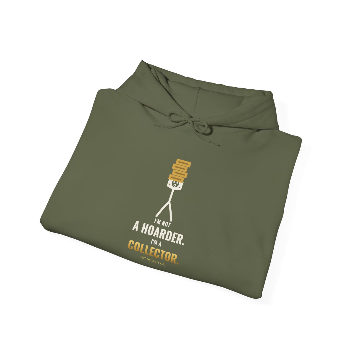 I'm Not A Hoarder, I'm A Collector Illustrated Hoodie