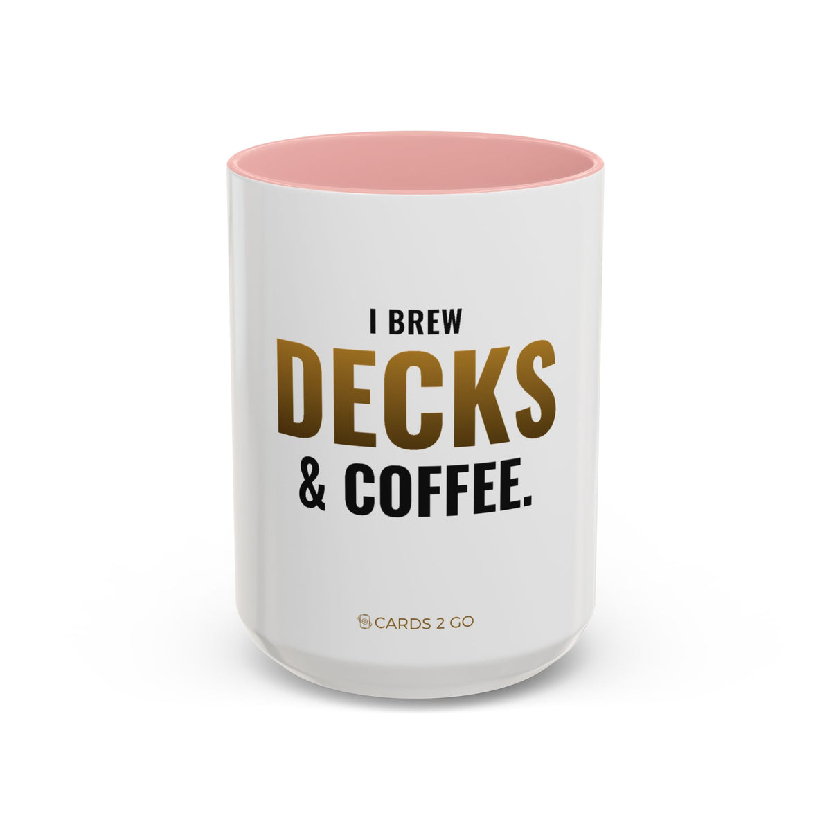 I Brew Decks & Coffee Mug