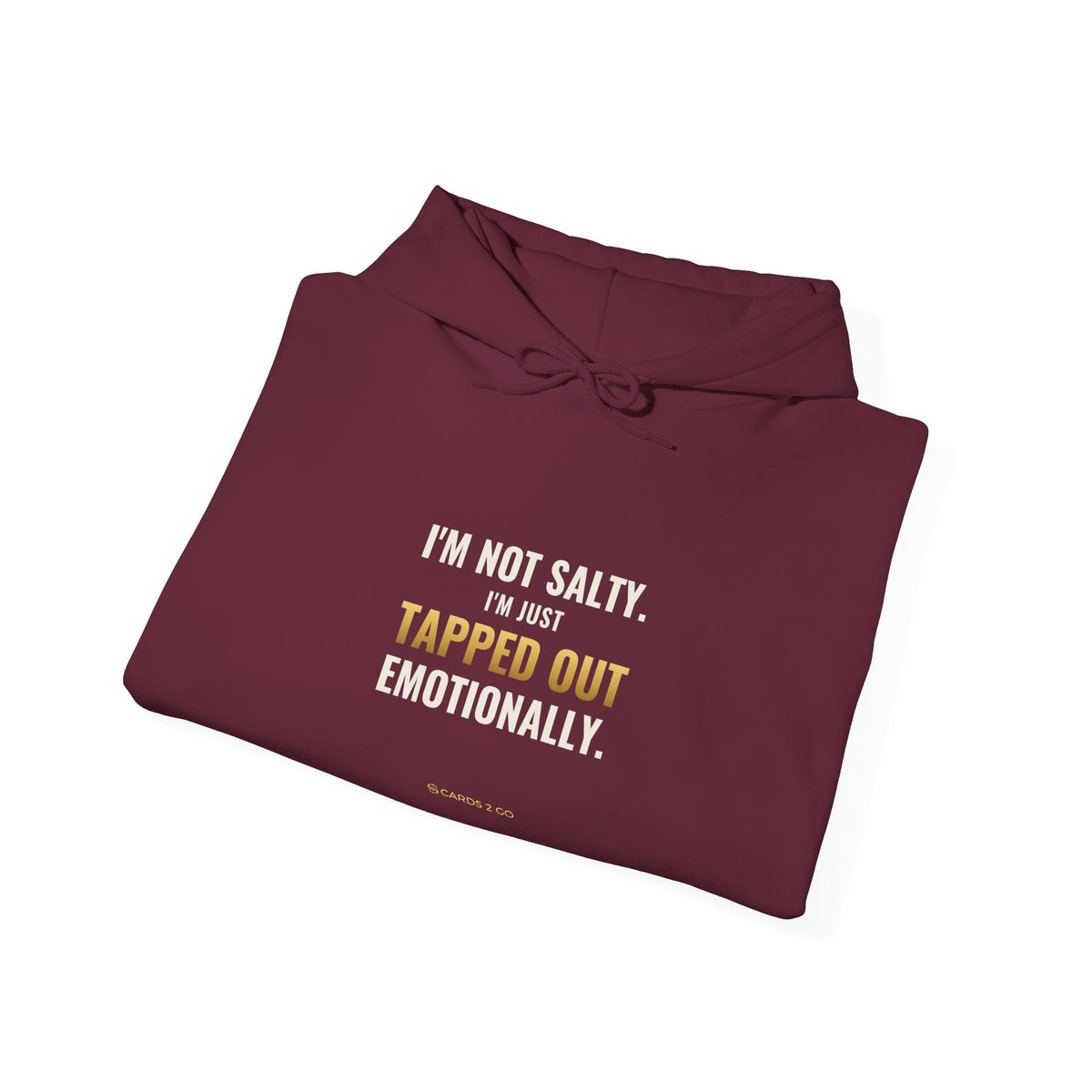 Tapped Out Emotionally Hoodie