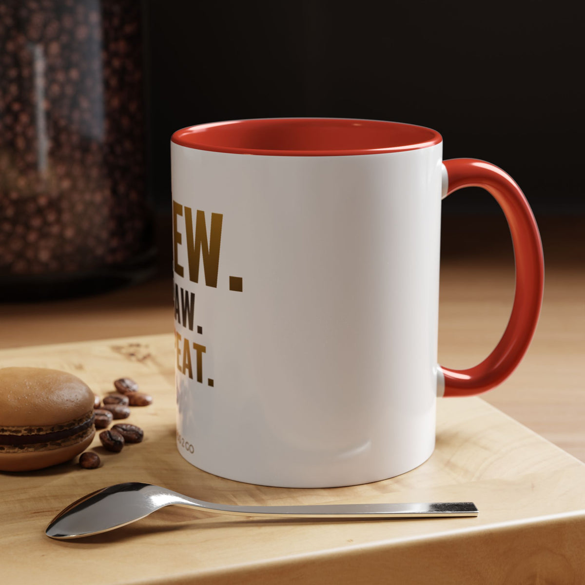 Brew. Draw. Repeat. Mug
