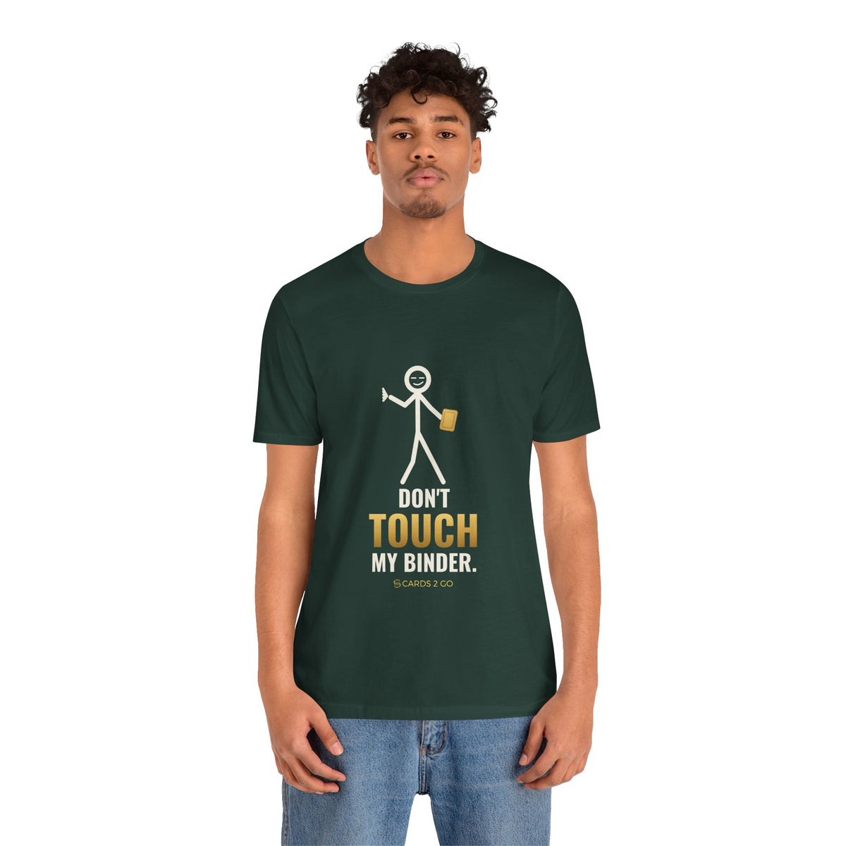 Don't Touch My Binder Illustrated Tee