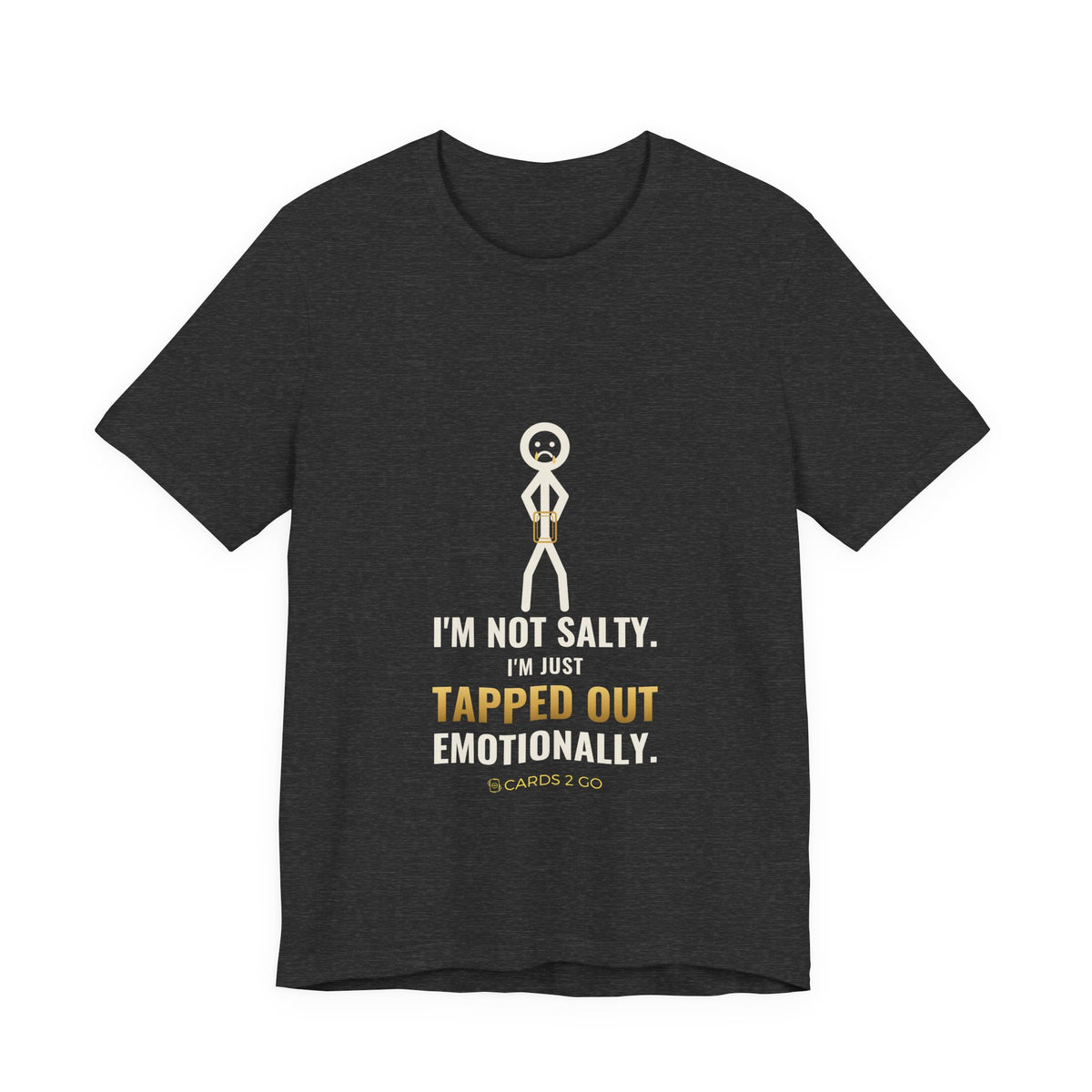 Tapped Out Emotionally Illustrated Tee