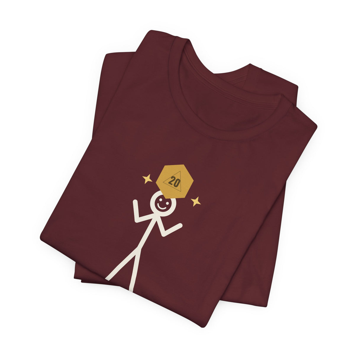 Nat 20 (In Real Life: Nat 1) Illustrated Tee