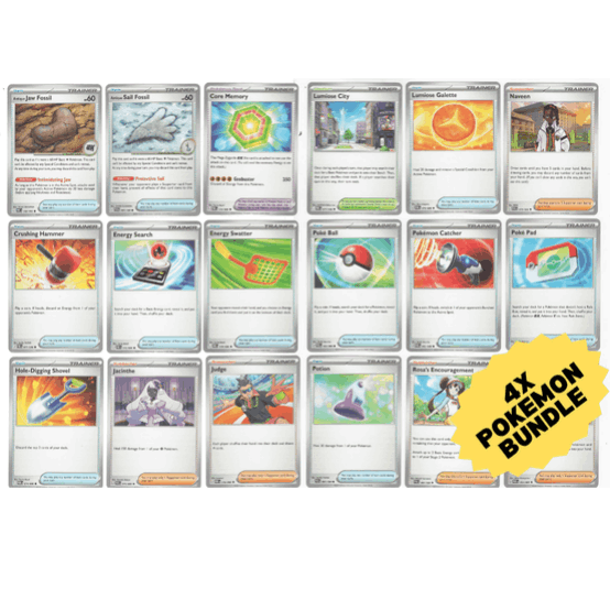 Pokémon All Trainers Bulk Card Lot