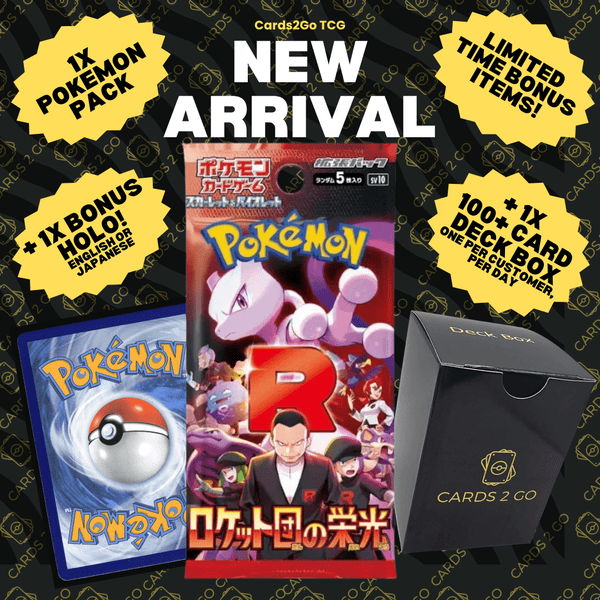 Pokémon Glory of Team Rocket Booster Pack (Japanese)