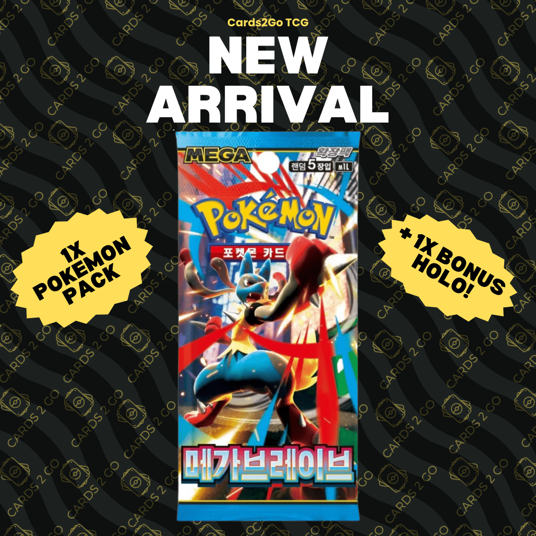 Pokémon Mega Brave Booster Pack (Korean)