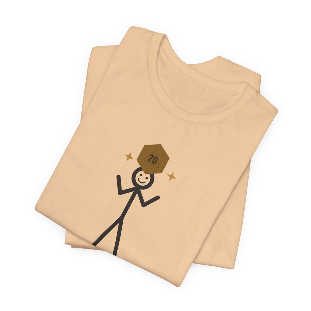 Nat 20 (In Real Life: Nat 1) Illustrated Tee