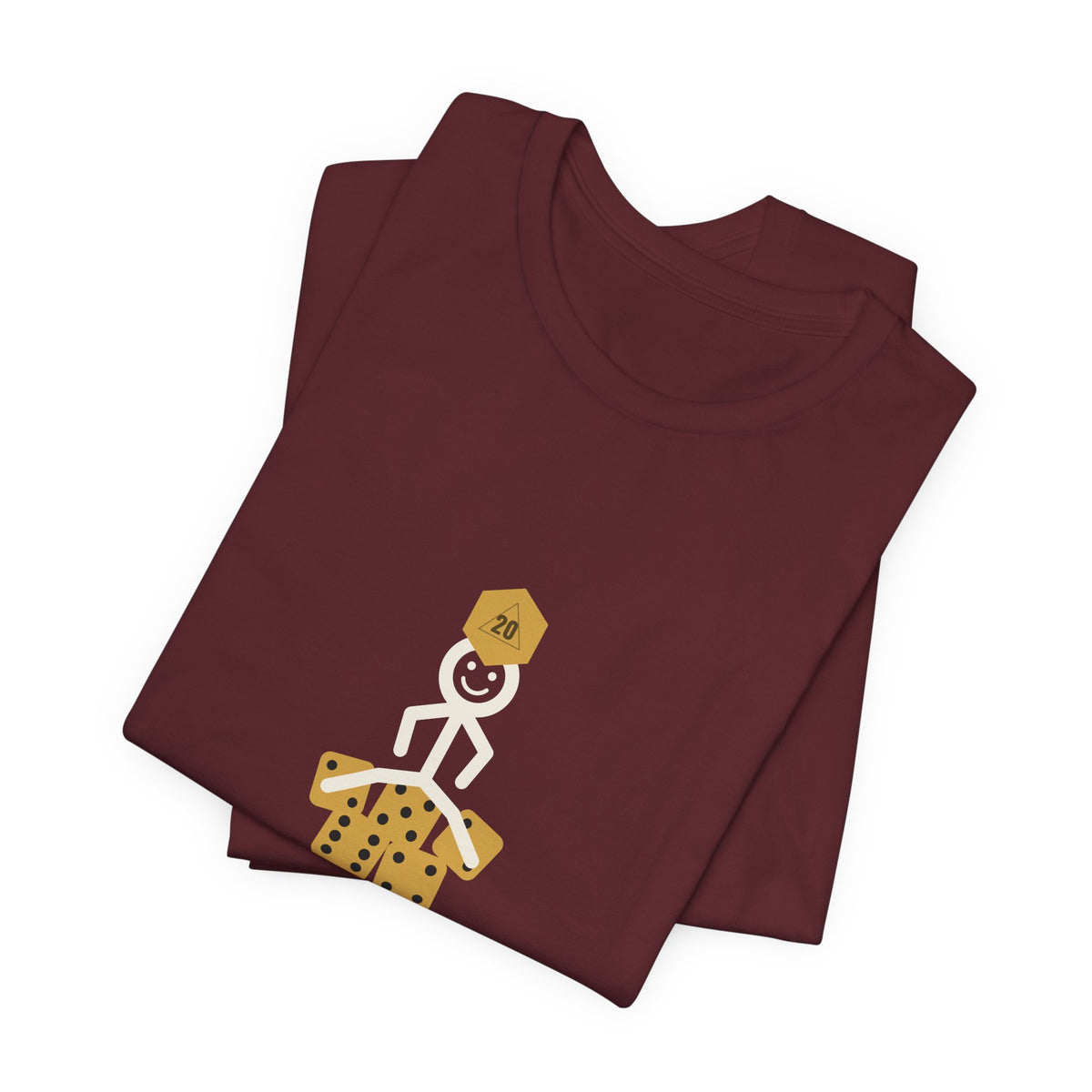Just One More Set Of Dice Illustrated Tee