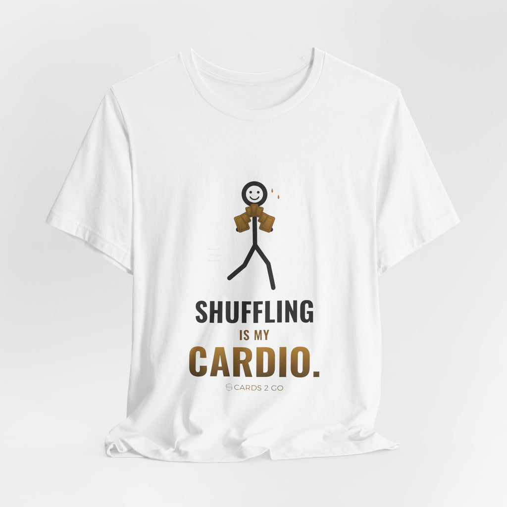 Shuffling Is My Cardio Illustrated Tee