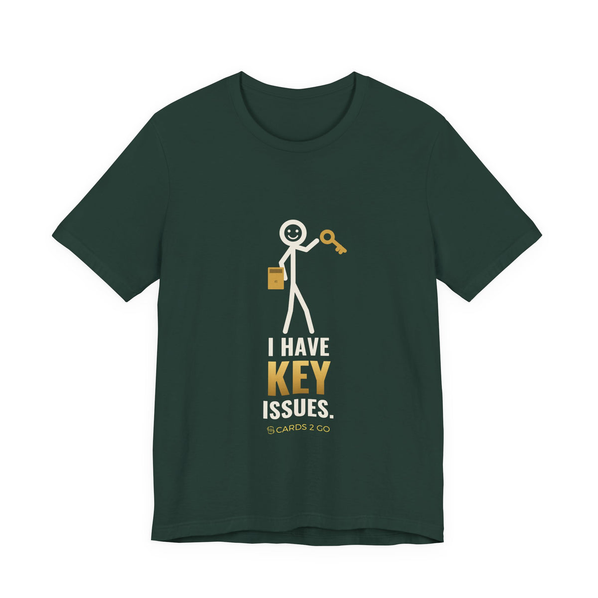 I Have Key Issues Illustrated Tee