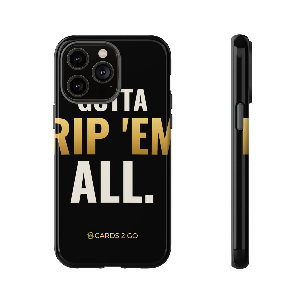 Gotta Rip 'Em All iPhone Case