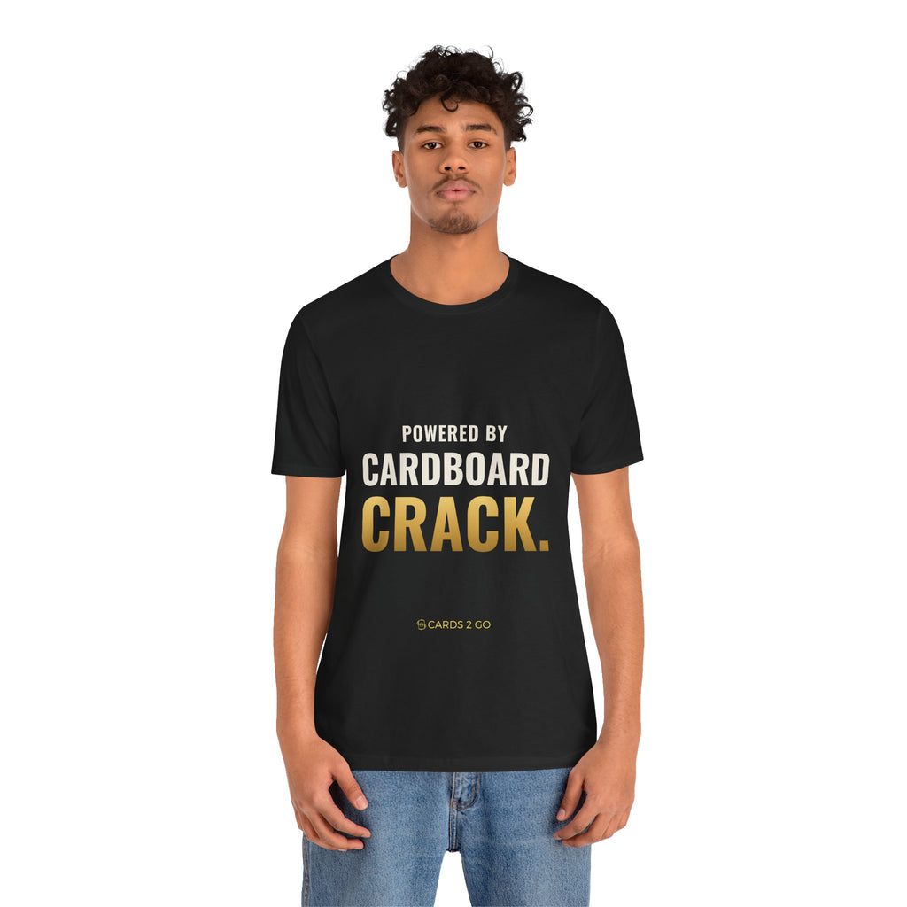 Powered By Cardboard Crack Tee