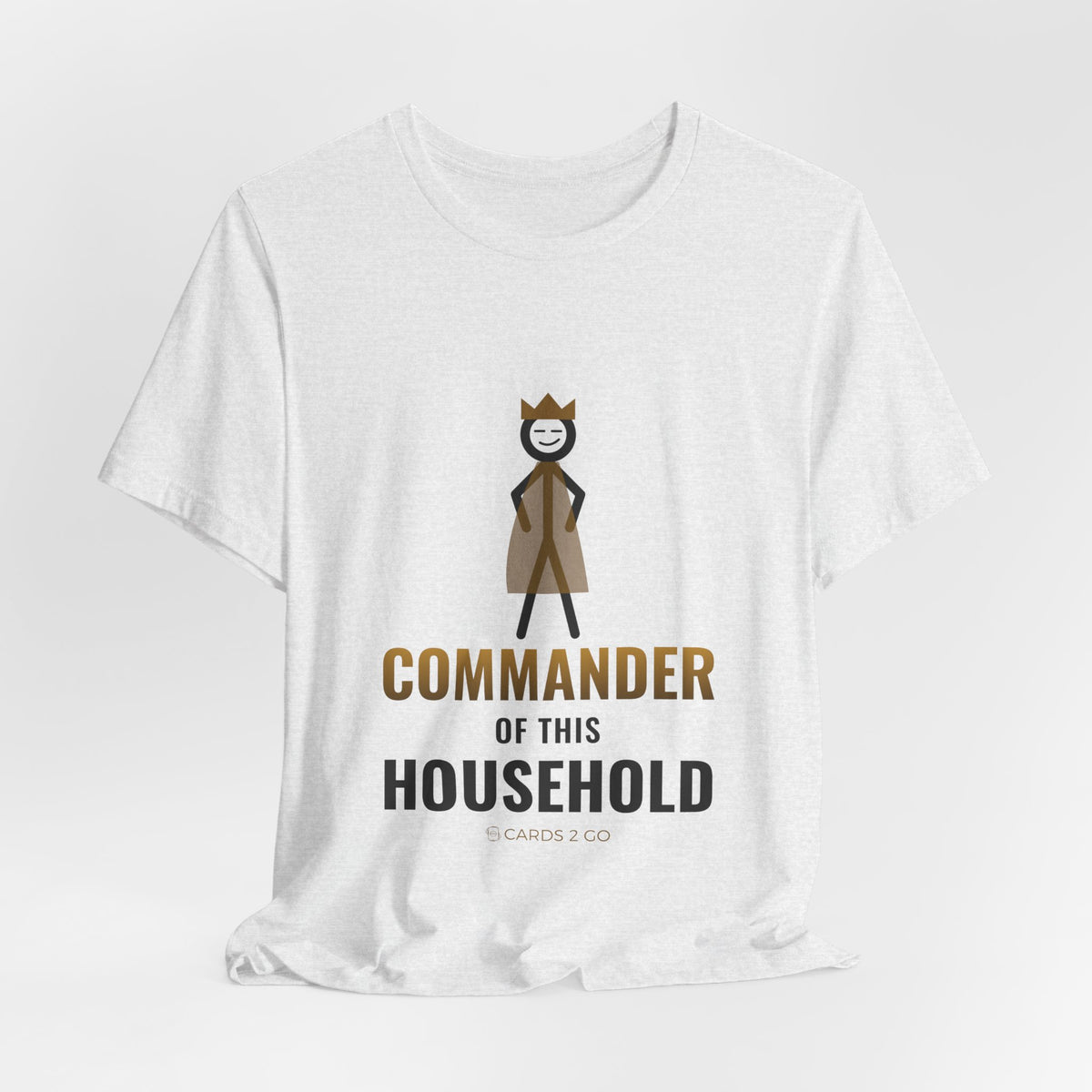 Commander Of This Household Illustrated Tee