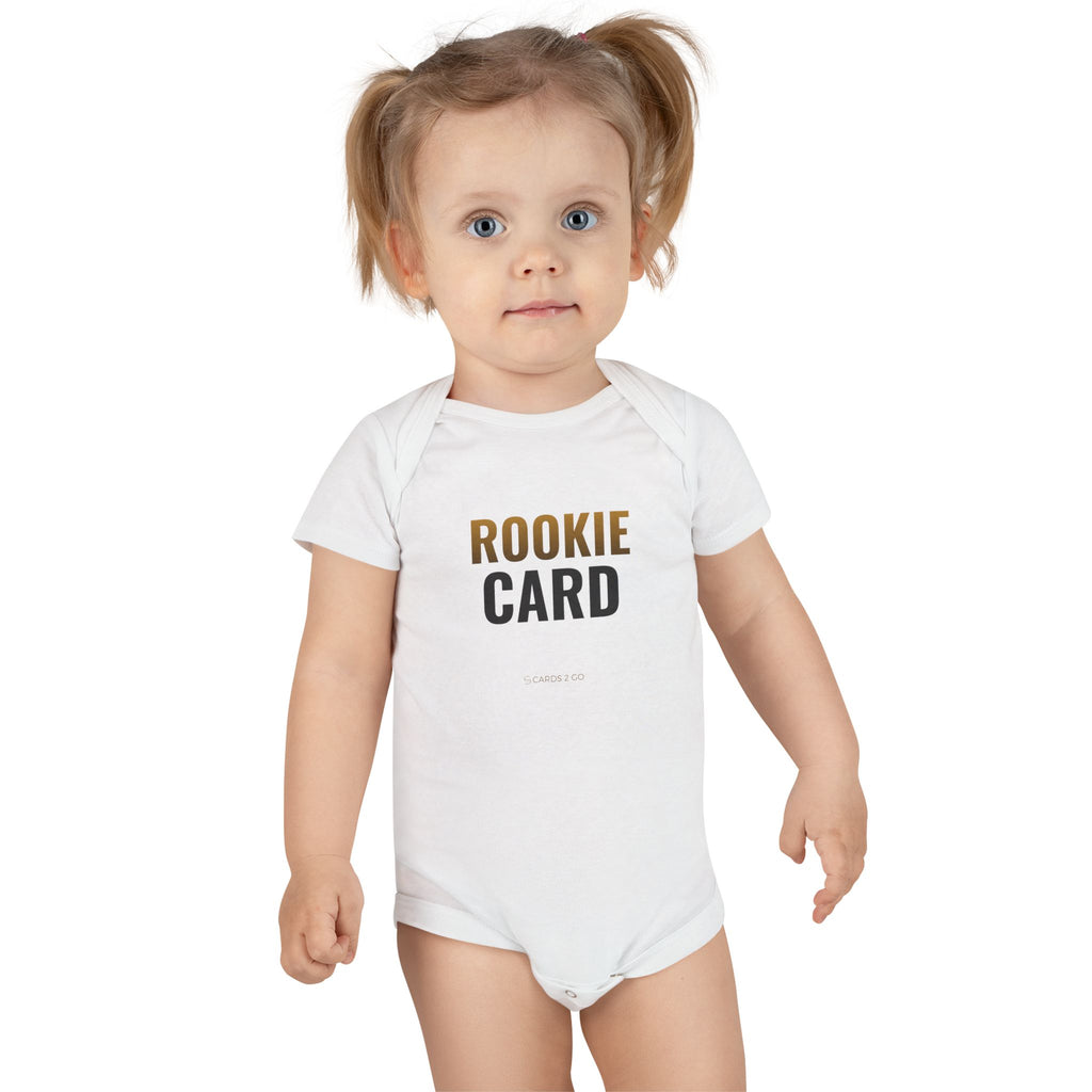 Rookie Card Baby Onesie