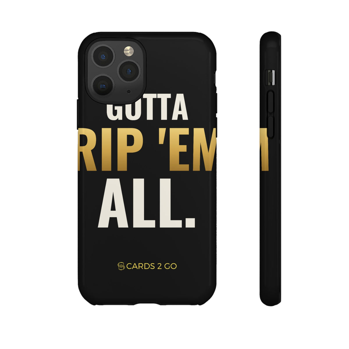Gotta Rip 'Em All iPhone Case