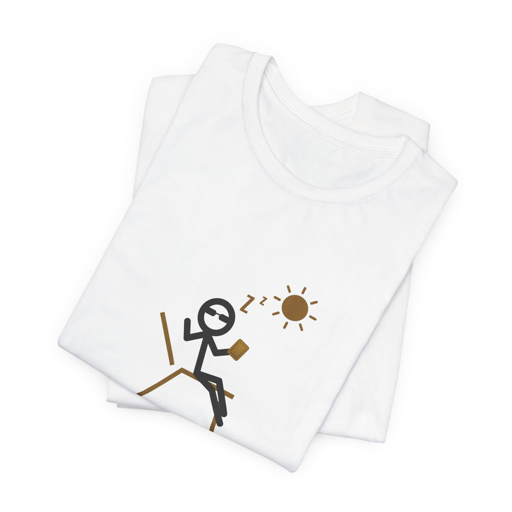 One Pull Away From Retirement Illustrated Tee