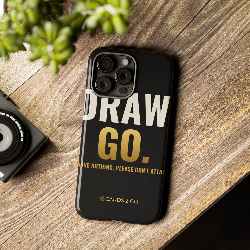 Draw. Go. iPhone Case
