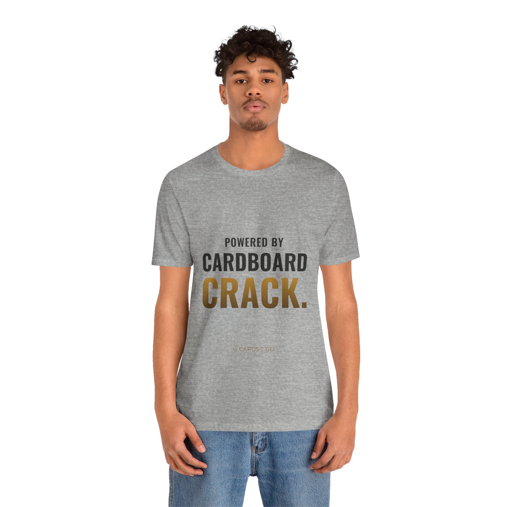 Powered By Cardboard Crack Tee