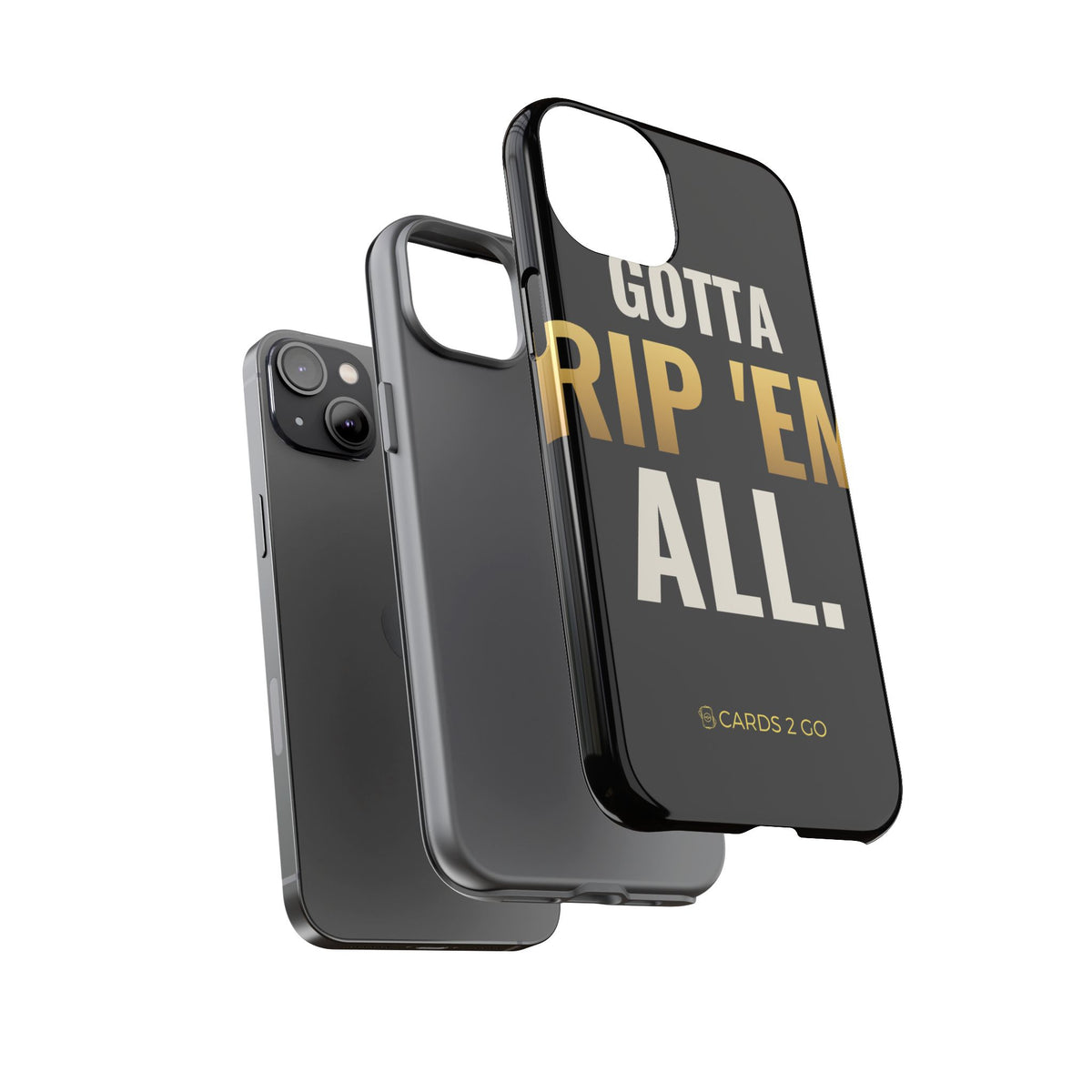 Gotta Rip 'Em All iPhone Case