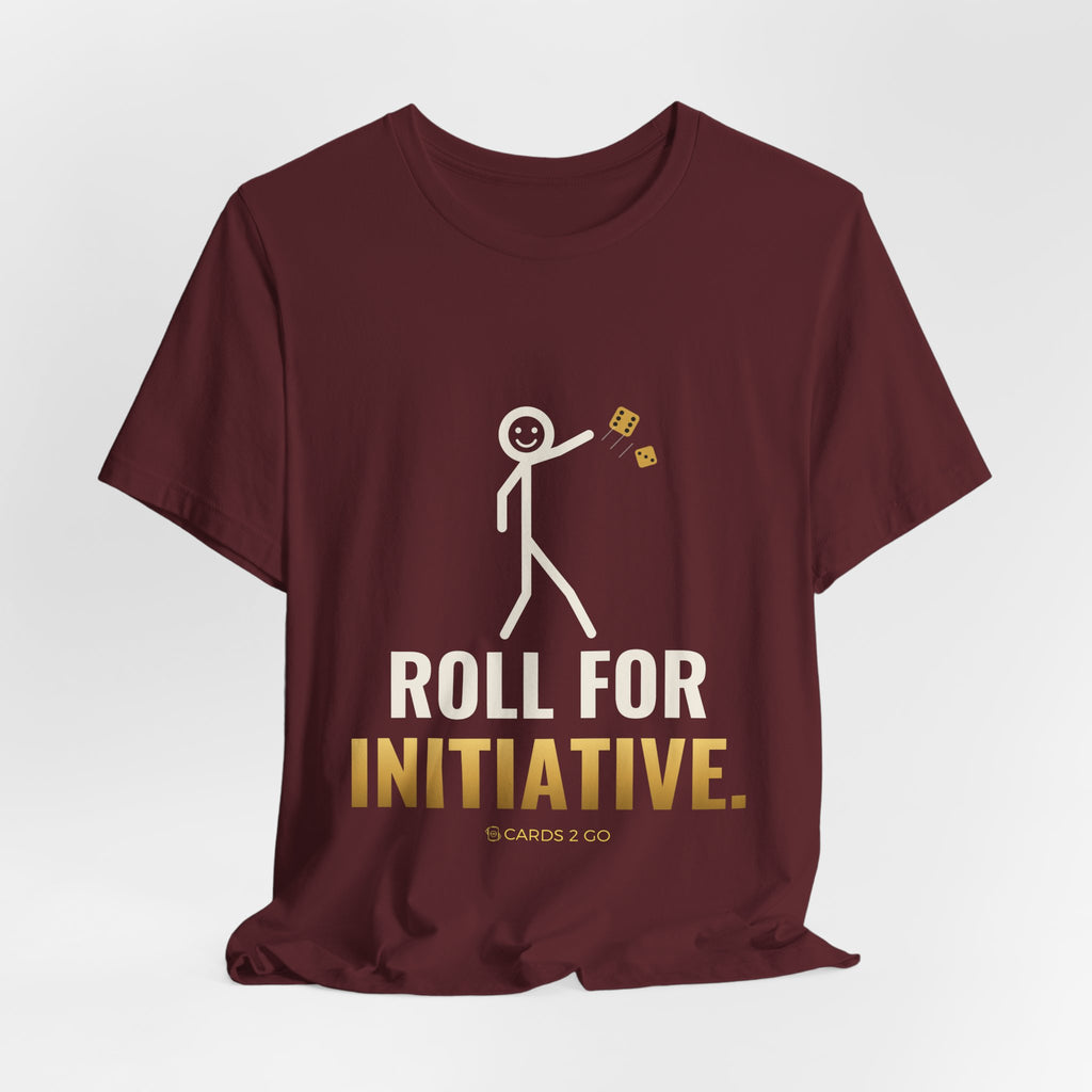 Roll For Initiative Illustrated Tee