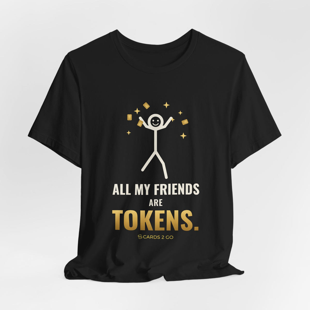 All My Friends Are Tokens Illustrated Tee