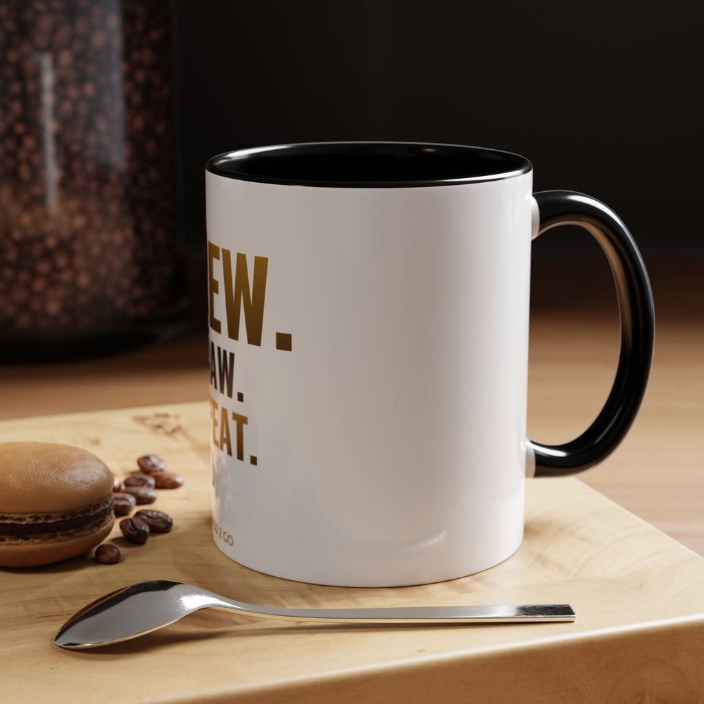 Brew. Draw. Repeat. Mug