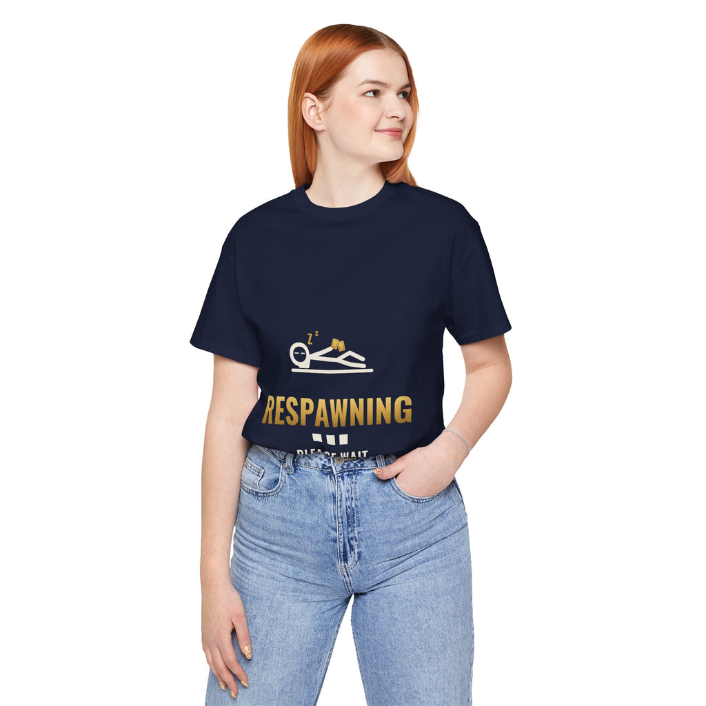 Respawning... Please Wait Illustrated Tee