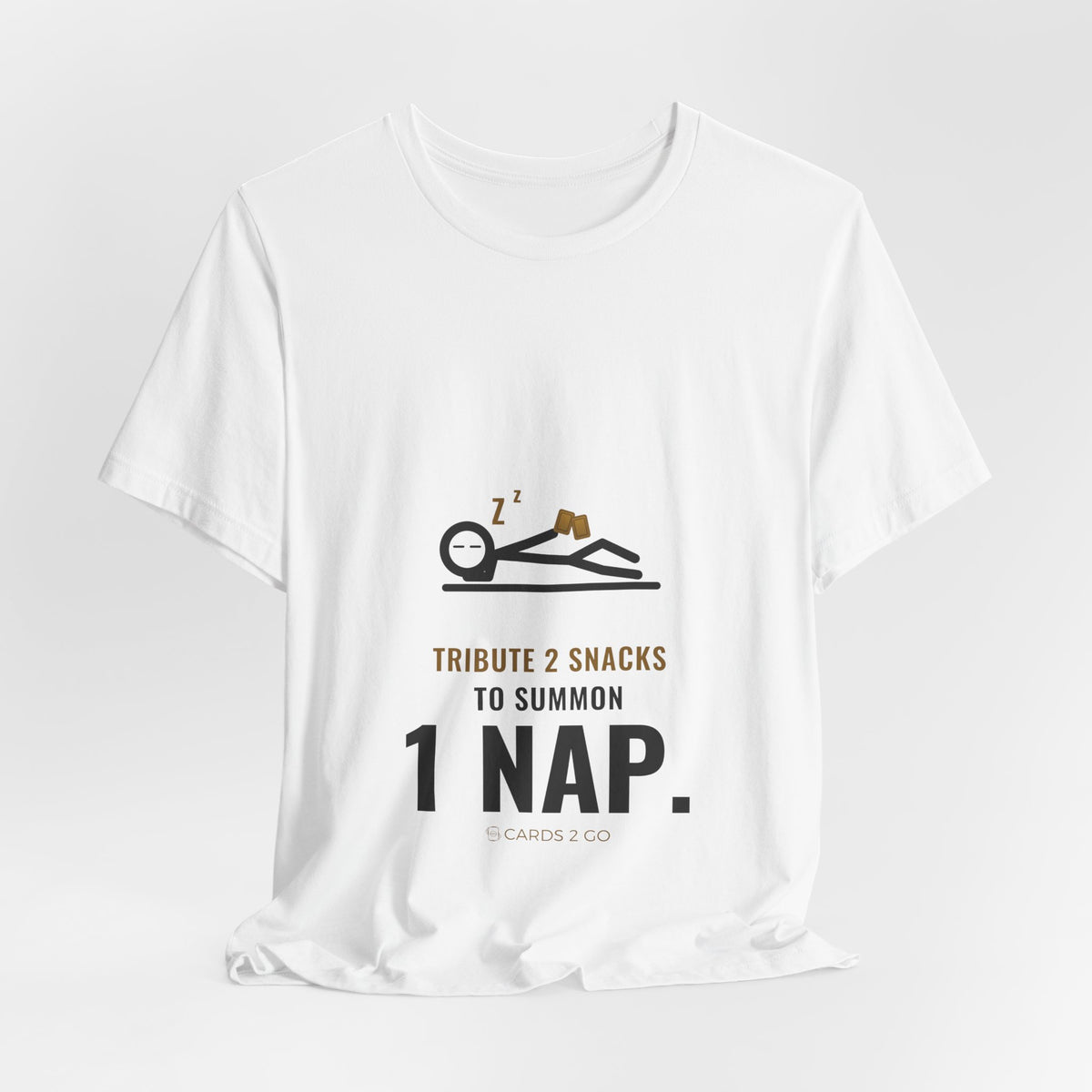 Tribute 2 Snacks To Summon 1 Nap Illustrated Tee
