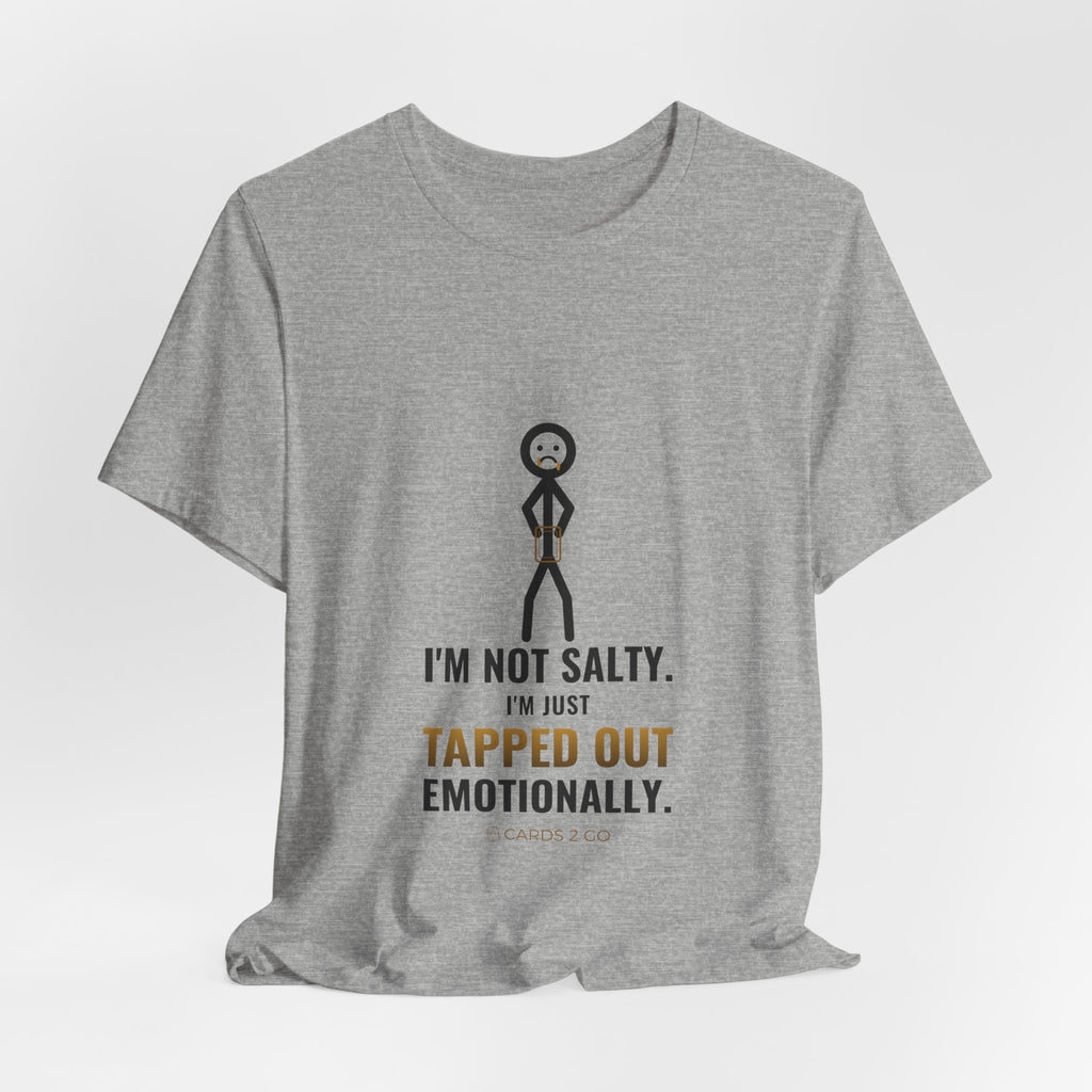 Tapped Out Emotionally Illustrated Tee