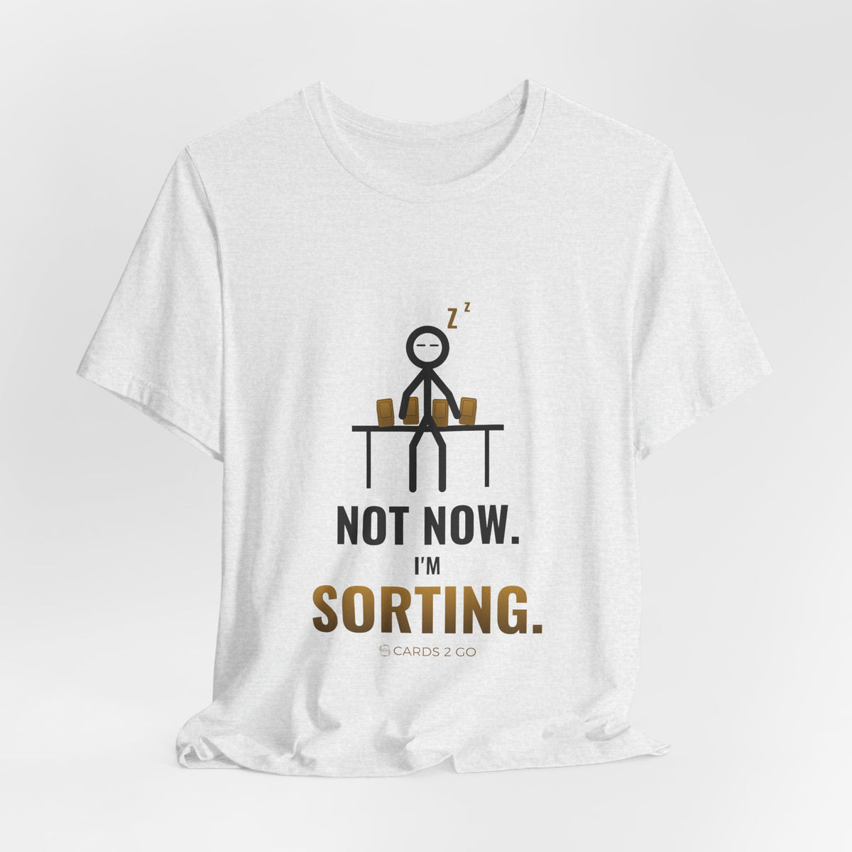 Not Now, I'm Sorting Illustrated Tee