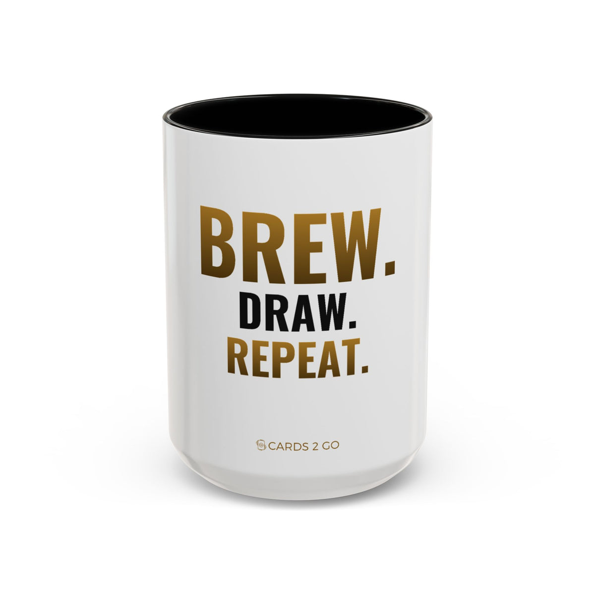 Brew. Draw. Repeat. Mug