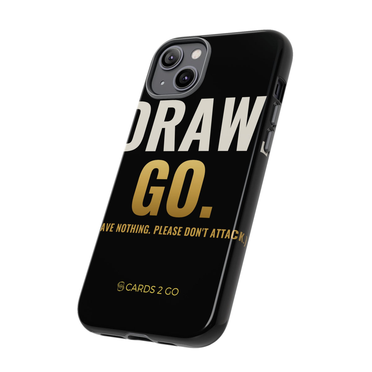 Draw. Go. iPhone Case
