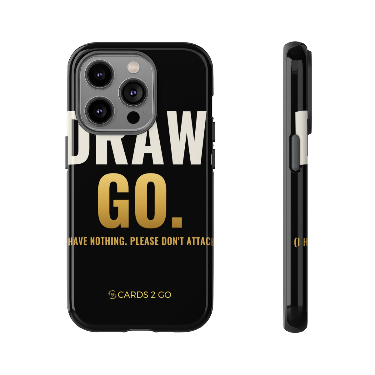 Draw. Go. iPhone Case