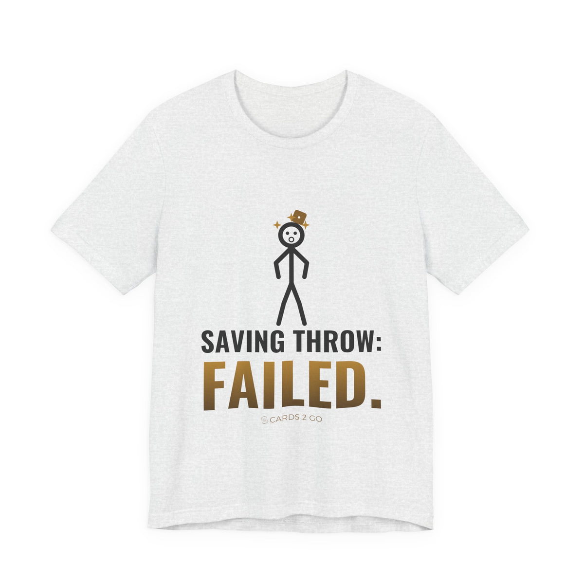 Saving Throw: Failed Illustrated Tee