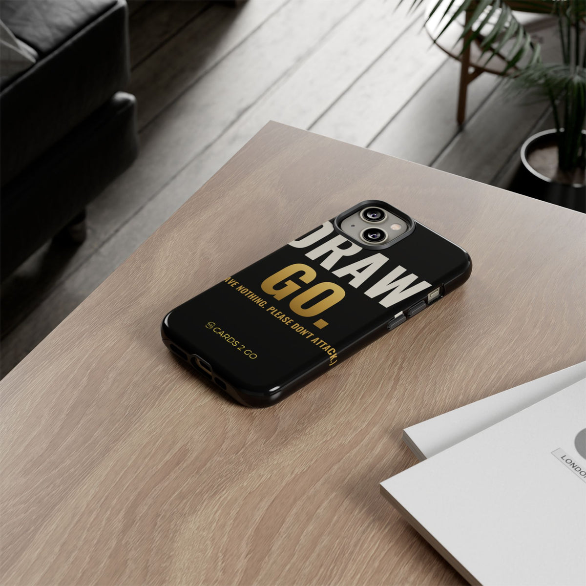 Draw. Go. iPhone Case