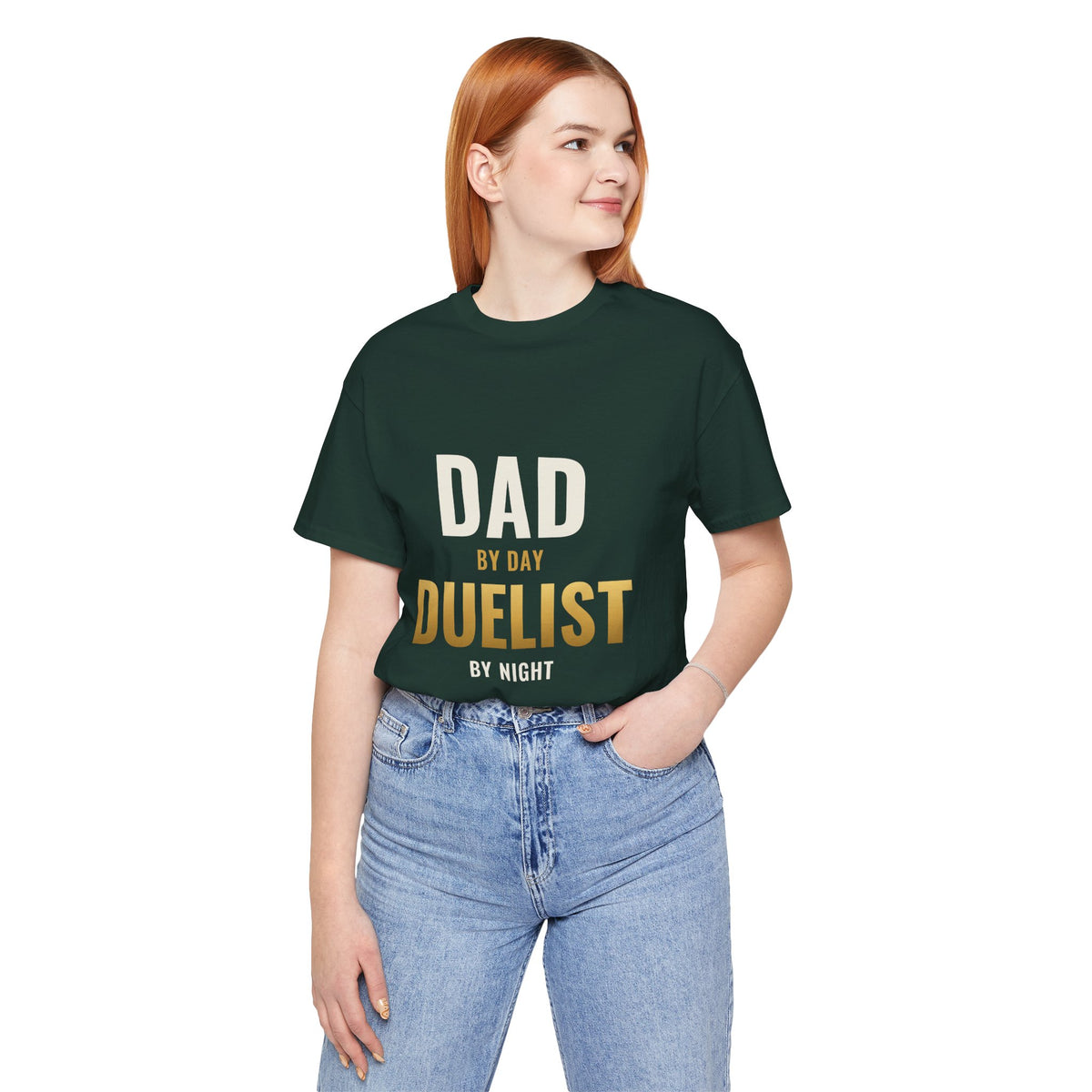 Dad By Day, Duelist By Night Tee