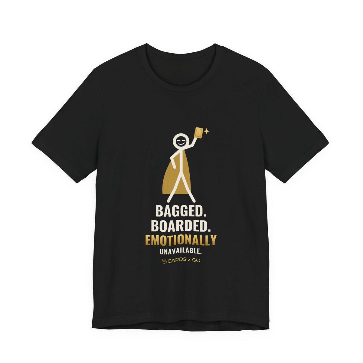 Bagged, Boarded & Emotionally Unavailable Illustrated Tee